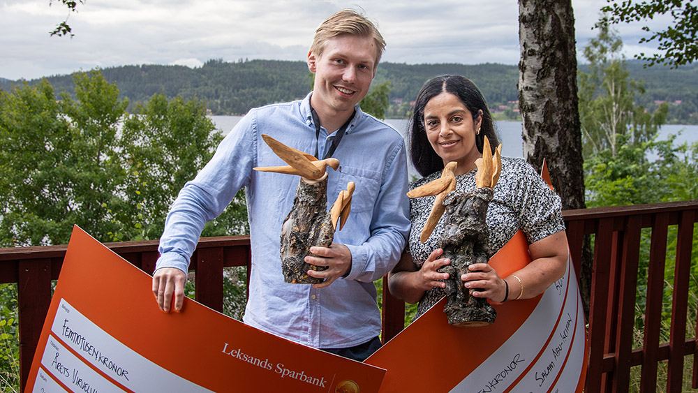Årets Virvelvindar, Salam Abu-Iseifan och Erik Karlsson.