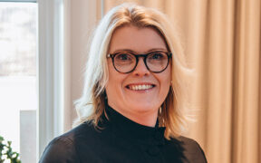 Anna Johansson, vd Åse Viste Sparbank