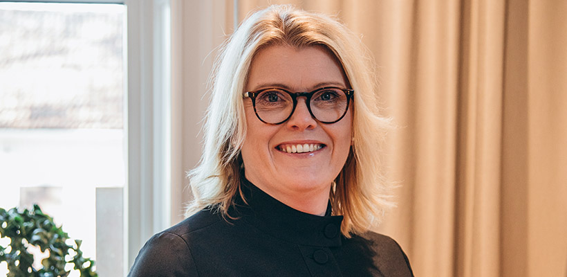 Anna Johansson, vd Åse Viste Sparbank