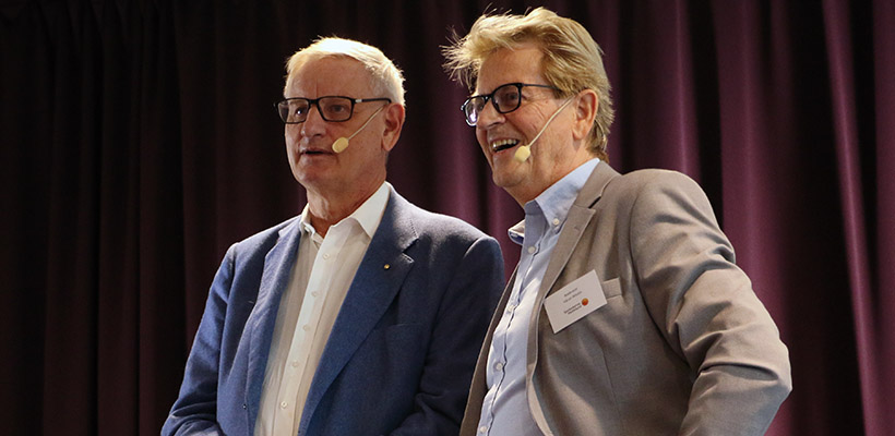 Carl Bildt, Håcan Nilsson moderator, Sparbankerna