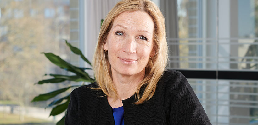 Annas jämställdhets- och mångfaldspris 2023 tilldelas Sparbanken Skåne. Maria Stagmo, HR-chef, Sparbanken Skåne